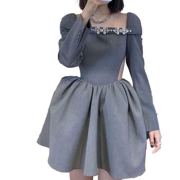 Elegant long sleeve dress
